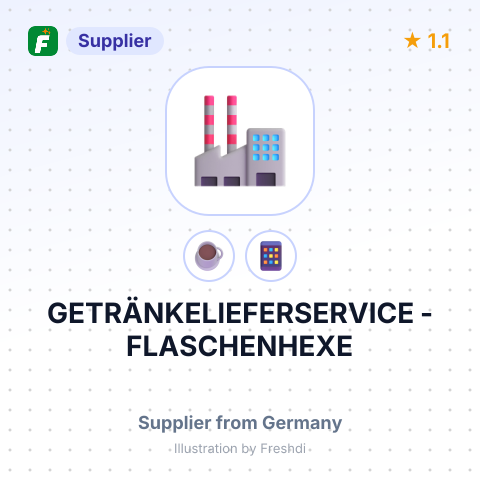 GETRÄNKELIEFERSERVICE - FLASCHENHEXE – summary card, no photo uploaded yet