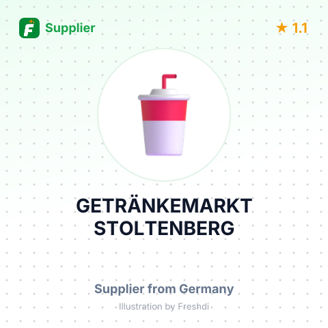 GETRÄNKEMARKT STOLTENBERG – summary card, no photo uploaded yet