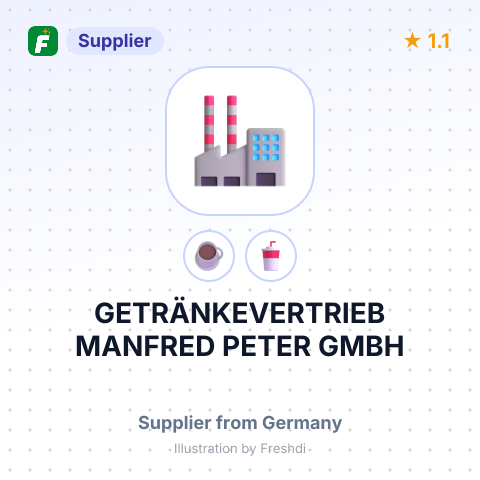 GETRÄNKEVERTRIEB MANFRED PETER GMBH – summary card, no photo uploaded yet