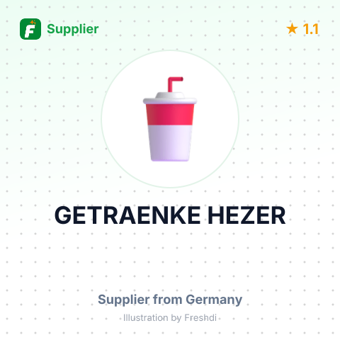 GETRAENKE HEZER – summary card, no photo uploaded yet