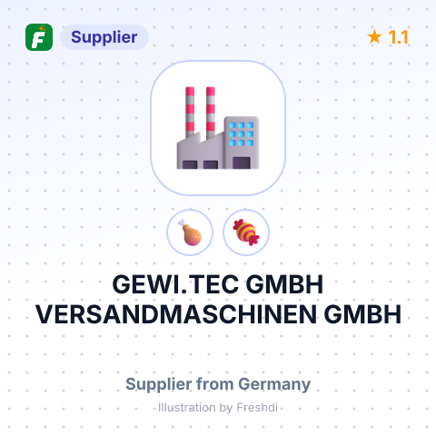 GEWI.TEC GMBH VERSANDMASCHINEN GMBH – summary card, no photo uploaded yet