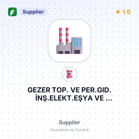 GEZER TOP. VE PER.GID. İNŞ.ELEKT.EŞYA VE İLET.HİZM.SAN.TİC. LTD – summary card, no photo uploaded yet
