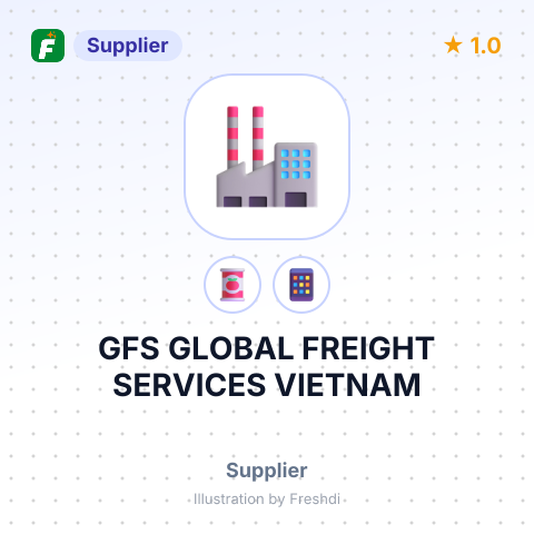 GFS GLOBAL FREIGHT SERVICES VIETNAM – summary card, no photo uploaded yet