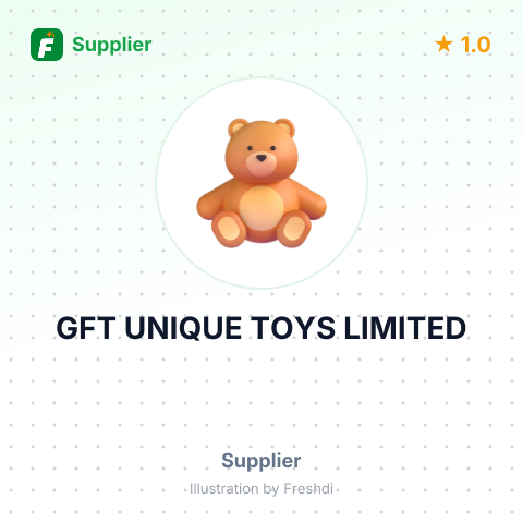 GFT UNIQUE TOYS LIMITED – summary card, no photo uploaded yet