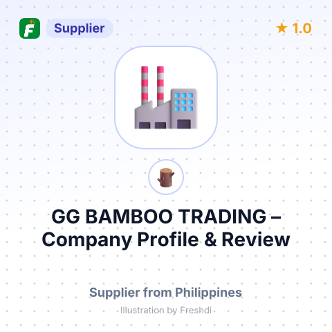 GG BAMBOO TRADING – summary card, no photo uploaded yet