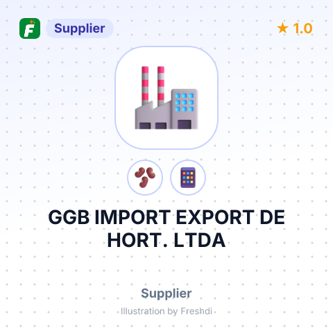 GGB IMPORT EXPORT DE HORT. LTDA – summary card, no photo uploaded yet