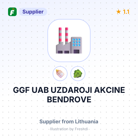 GGF UAB UZDAROJI AKCINE BENDROVE – summary card, no photo uploaded yet
