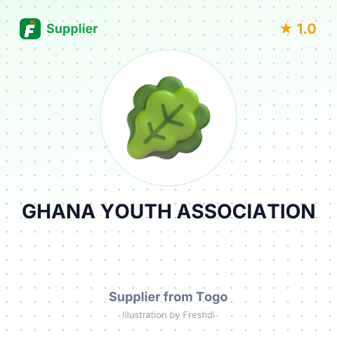 GHANA YOUTH ASSOCIATION – summary card, no photo uploaded yet