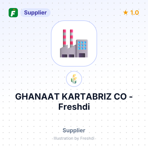 GHANAAT KARTABRIZ CO – summary card, no photo uploaded yet