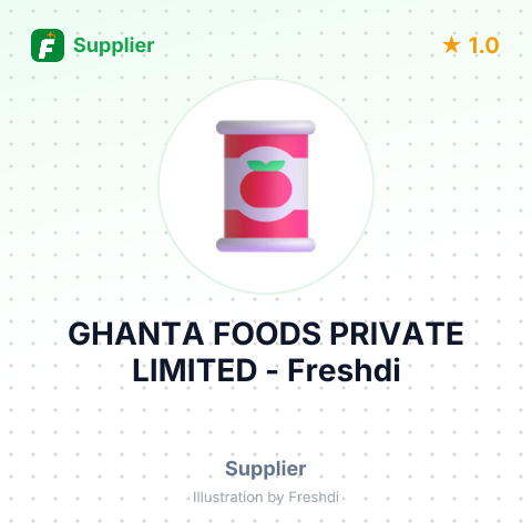 GHANTA FOODS PRIVATE LIMITED – summary card, no photo uploaded yet