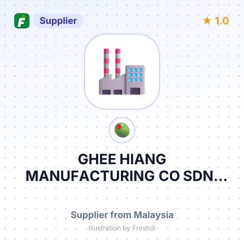 GHEE HIANG MANUFACTURING CO SDN. BHD. – summary card, no photo uploaded yet