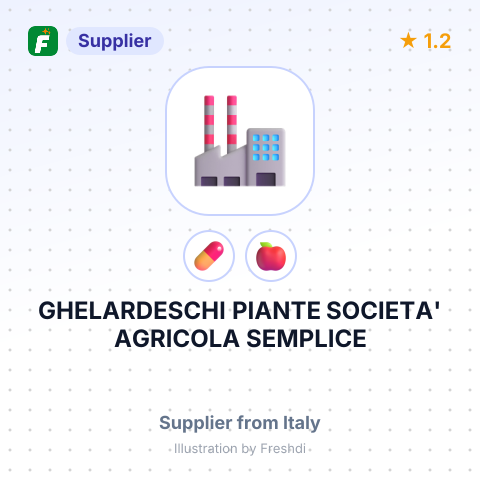 GHELARDESCHI PIANTE SOCIETA' AGRICOLA SEMPLICE – summary card, no photo uploaded yet