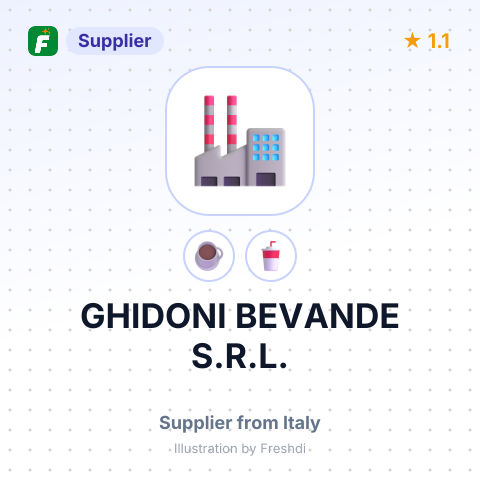 GHIDONI BEVANDE S.R.L. – summary card, no photo uploaded yet