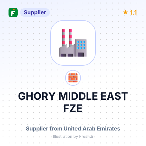 GHORY MIDDLE EAST FZE – summary card, no photo uploaded yet