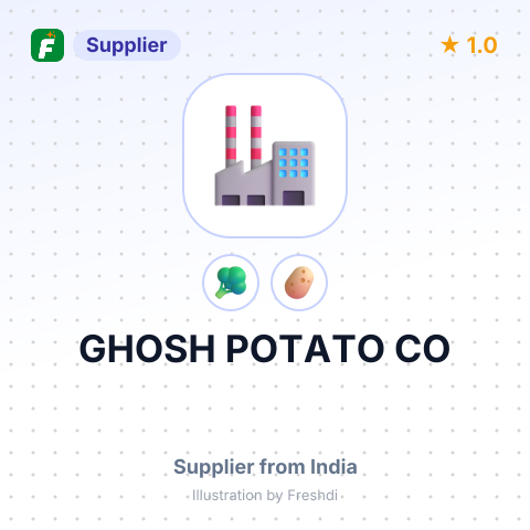 GHOSH POTATO CO – summary card, no photo uploaded yet