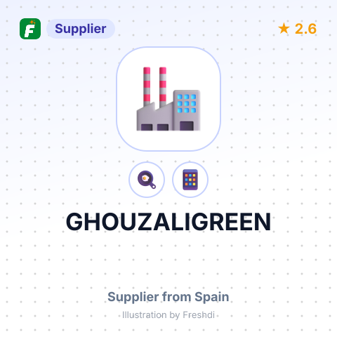GHOUZALIGREEN – summary card, no photo uploaded yet
