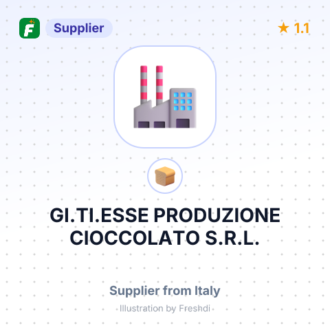 GI.TI.ESSE PRODUZIONE CIOCCOLATO S.R.L. – summary card, no photo uploaded yet