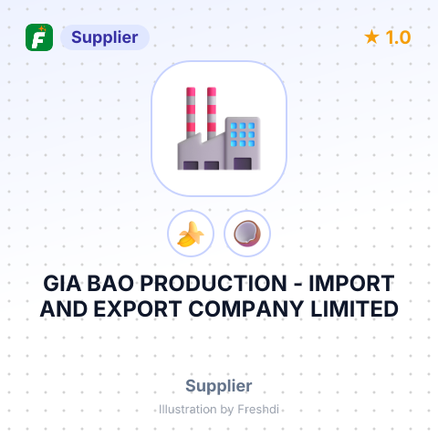 GIA BAO PRODUCTION - IMPORT AND EXPORT COMPANY LIMITED – summary card, no photo uploaded yet