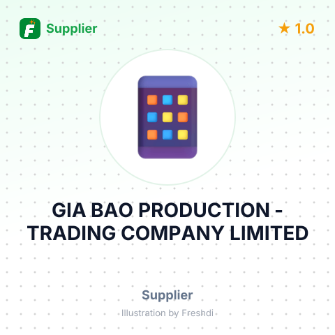 GIA BAO PRODUCTION - TRADING COMPANY LIMITED – summary card, no photo uploaded yet