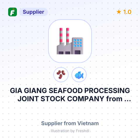 GIA GIANG SEAFOOD PROCESSING JOINT STOCK COMPANY – summary card, no photo uploaded yet