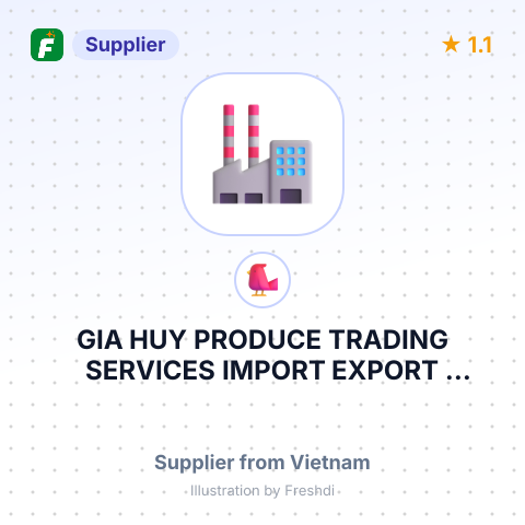 GIA HUY PRODUCE TRADING SERVICES IMPORT EXPORT COMPANY LIMITED – summary card, no photo uploaded yet