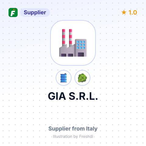GIA S.R.L. – summary card, no photo uploaded yet