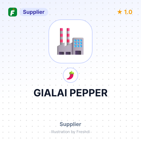 GIALAI PEPPER – summary card, no photo uploaded yet