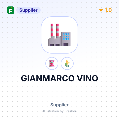GIANMARCO VINO – summary card, no photo uploaded yet