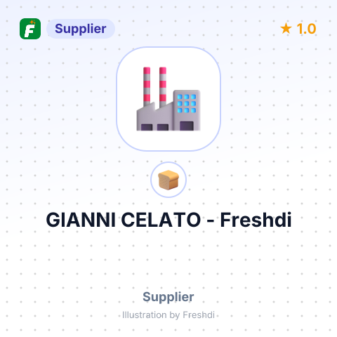 GIANNI CELATO – summary card, no photo uploaded yet
