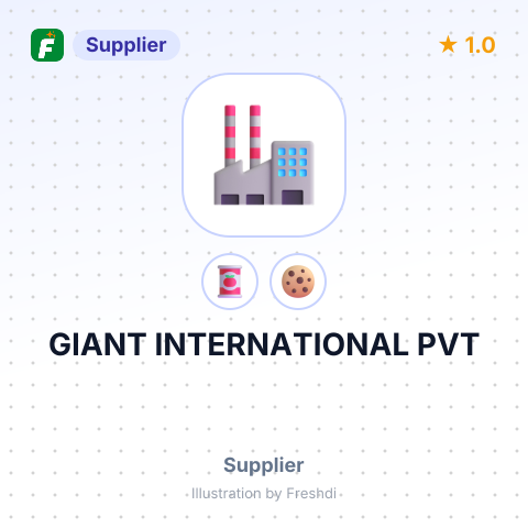 GIANT INTERNATIONAL PVT – summary card, no photo uploaded yet