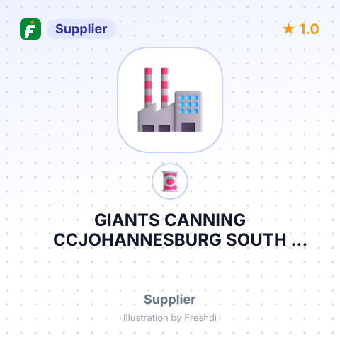 GIANTS CANNING CCJOHANNESBURG SOUTH AFRICA – summary card, no photo uploaded yet