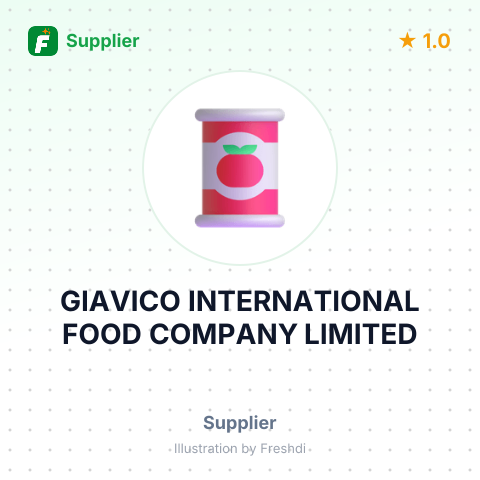 GIAVICO INTERNATIONAL FOOD COMPANY LIMITED – summary card, no photo uploaded yet