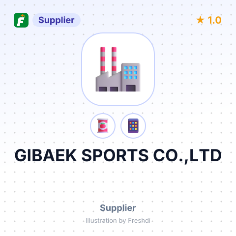 GIBAEK SPORTS CO.,LTD – summary card, no photo uploaded yet