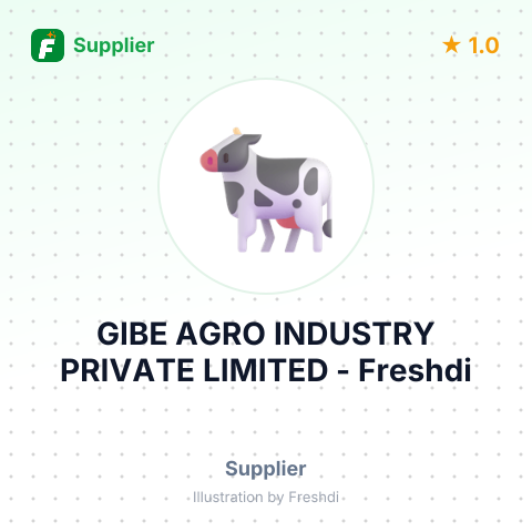 GIBE AGRO INDUSTRY PRIVATE LIMITED – summary card, no photo uploaded yet