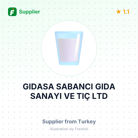 GIDASA SABANCI GIDA SANAYI VE TIÇ LTD – summary card, no photo uploaded yet