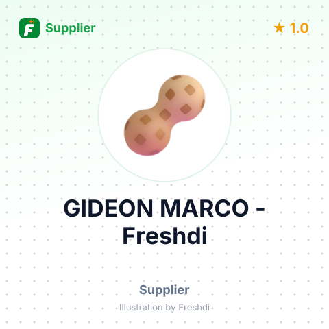 GIDEON MARCO – summary card, no photo uploaded yet