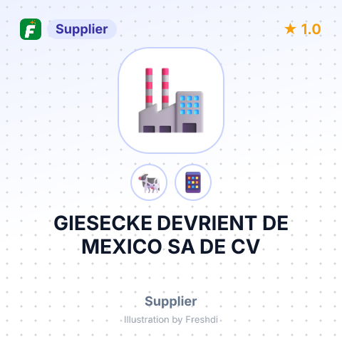 GIESECKE DEVRIENT DE MEXICO SA DE CV – summary card, no photo uploaded yet