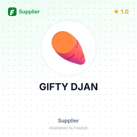 GIFTY DJAN – summary card, no photo uploaded yet