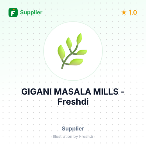 GIGANI MASALA MILLS – summary card, no photo uploaded yet