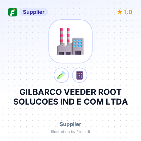GILBARCO VEEDER ROOT SOLUCOES IND E COM LTDA – summary card, no photo uploaded yet