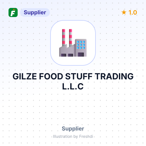 GILZE FOOD STUFF TRADING L.L.C – summary card, no photo uploaded yet