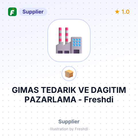 GIMAS TEDARIK VE DAGITIM PAZARLAMA – summary card, no photo uploaded yet