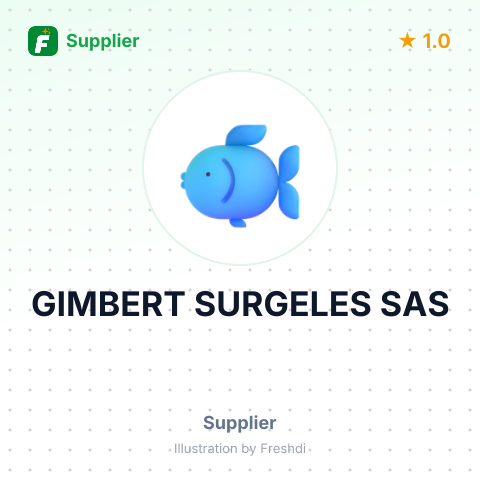 GIMBERT SURGELES SAS – summary card, no photo uploaded yet
