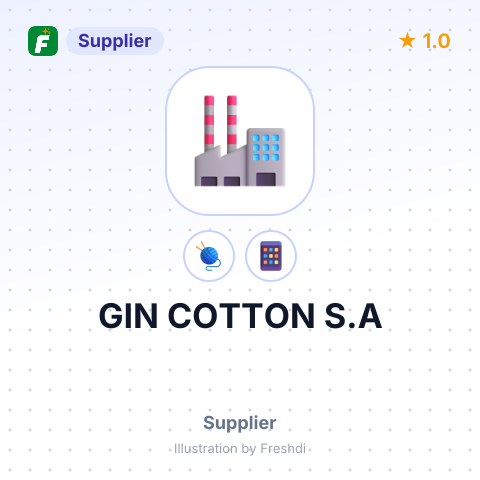 GIN COTTON S.A – summary card, no photo uploaded yet