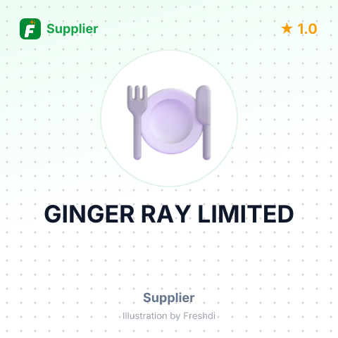 GINGER RAY LIMITED – summary card, no photo uploaded yet