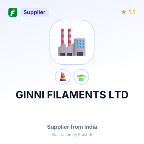 GINNI FILAMENTS LTD – summary card, no photo uploaded yet