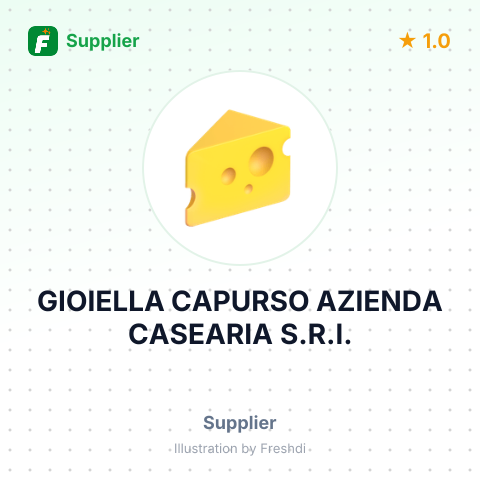 GIOIELLA CAPURSO AZIENDA CASEARIA S.R.I. – summary card, no photo uploaded yet