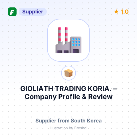 GIOLIATH TRADING KORIA. – summary card, no photo uploaded yet