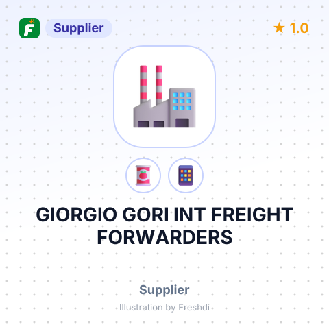 GIORGIO GORI INT FREIGHT FORWARDERS – summary card, no photo uploaded yet