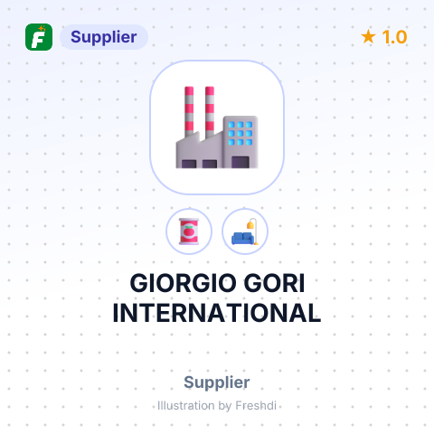GIORGIO GORI INTERNATIONAL – summary card, no photo uploaded yet